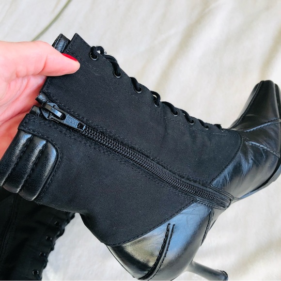 HP *Stuart Weitzman | Stunning RARE Lace Up Booties - Picture 8 of 16